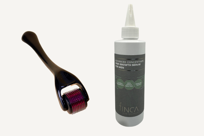 5 Hair Loss Serum & Derma Roller Bundle